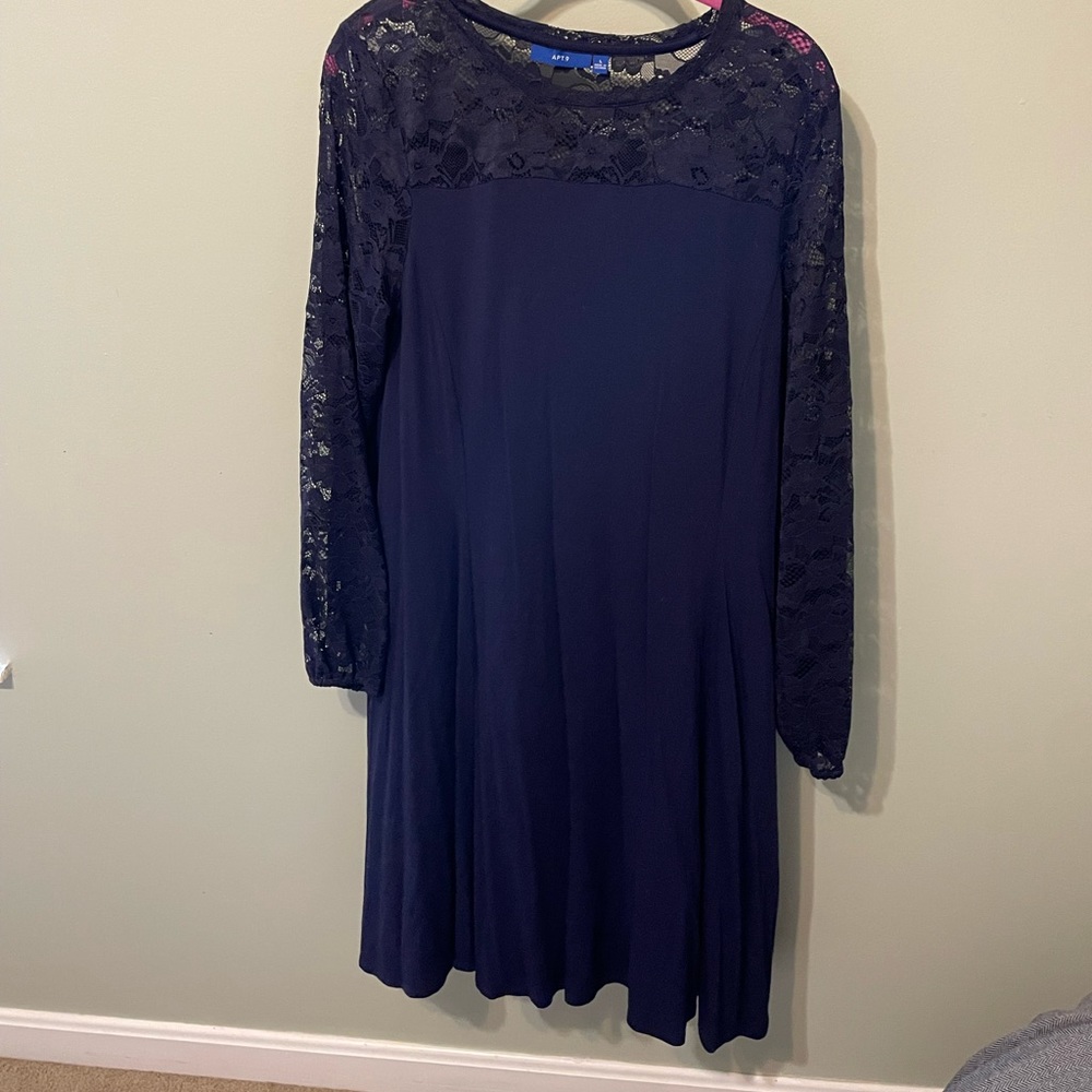 Navy apt 9 dress